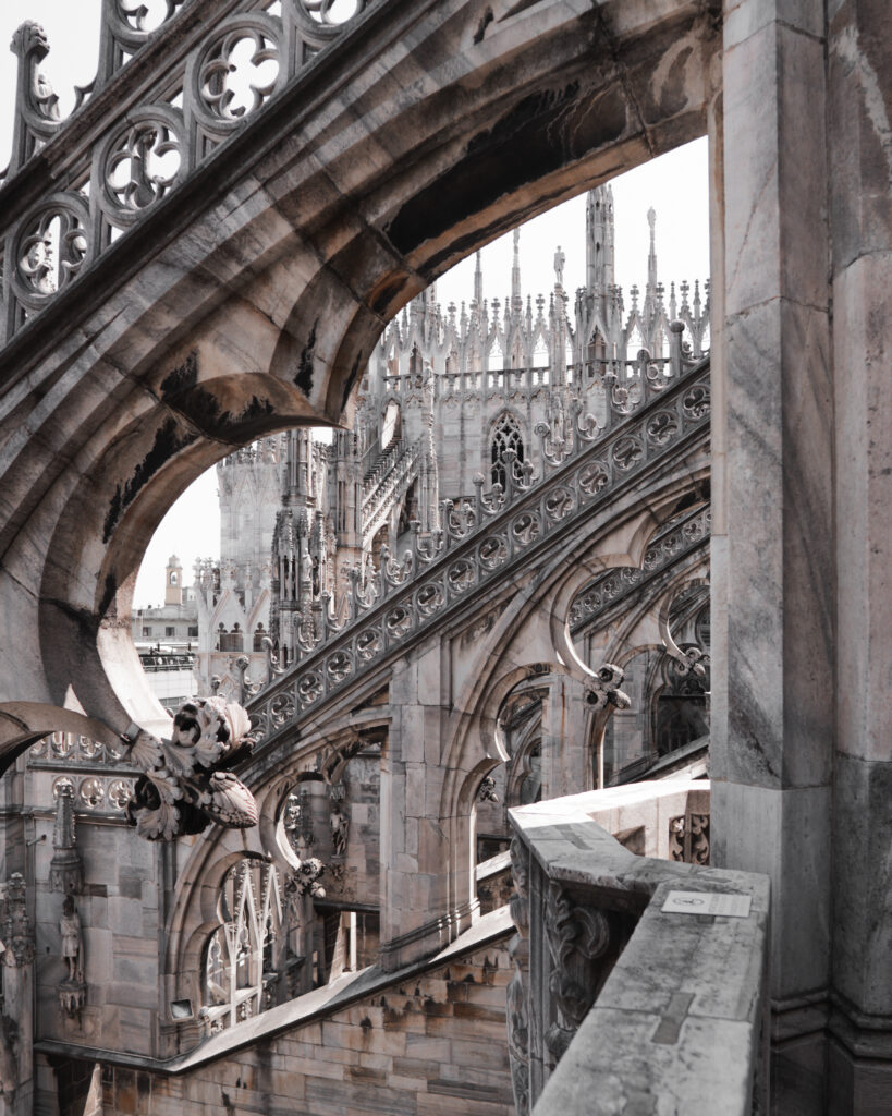 Dach Katedry Duomo di Milano - Najbardziej instagramowe miejsca w Mediolanie